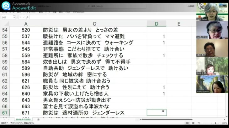 第１回 新しい防災、減災川柳選考会　～新しい防災、減災③～