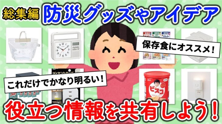 【有益スレ総集編】役に立った防災グッズについて語ろう！