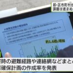 東京都と区市町村が減災協議会を開催　課題は進まぬ避難計画の作成