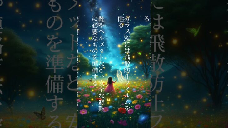 家庭でできる地震対策を10個ご紹介します。#地震対策 #防災 #災害対策 #安全対策 #避難準備 #家庭の防災 #非常用持ち出し袋 #家具固定 #防災グッズ #避難経路