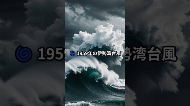 日本で最も大きな台風TOP5 #災害 #南海トラフ #地震 #防災 #備蓄品