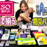 【家族を守ろう】もしもの災害に備える！DAISOグッズで緊急防災バッグ作り！