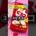 非常食に最適なお菓子5選　#防災 #防災グッズ #南海トラフ地震 #南海トラフ